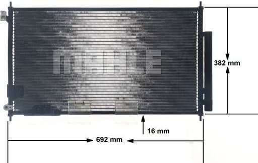 Condenser, air conditioning BEHR AC 826 000S - image 12