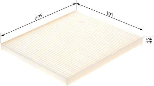 Filter, cabin air 1 987 435 114 - image 5