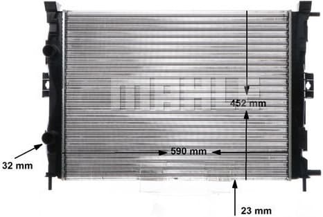 Radiator, engine cooling BEHR CR 1690 000S - image 11