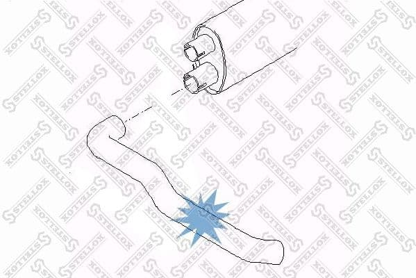 Exhaust Pipe 82-03526-SX