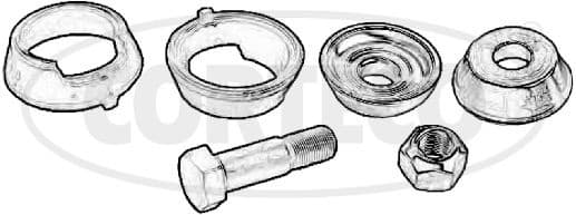 Repair Kit, stabiliser coupling rod 49397784