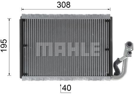 Evaporator, air conditioning BEHR *** PREMIUM LINE *** AE 91 000P - image 12