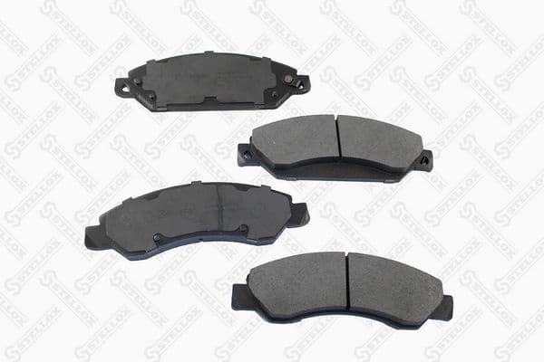 Brake Pad Set, disc brake 000 695B-SX