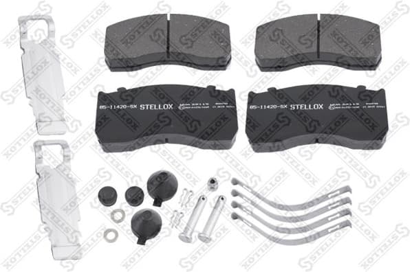Brake Pad Set, disc brake 85-11420-SX