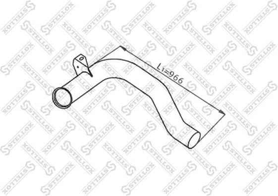 Exhaust Pipe 82-03789-SX