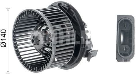 Interior Blower BEHR AB 228 000S - image 10