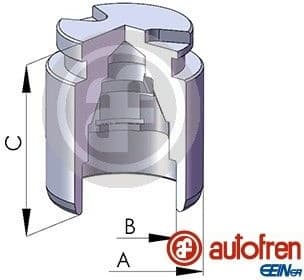 Piston, brake caliper D025119