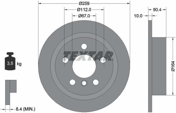 Brake Disc PRO 92279303