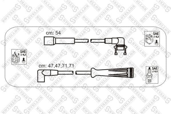 Ignition Cable Kit 10-38016-SX