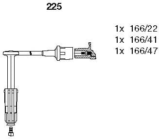 Ignition Cable Kit 225