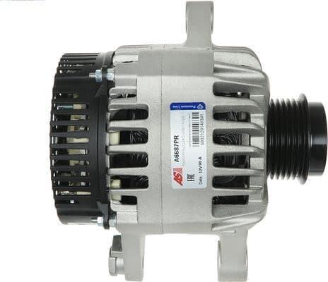 Alternator Remanufactured AS A6687PR - image 2