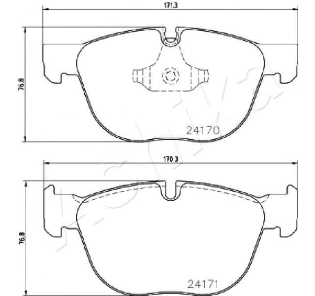 Brake Pad Set, disc brake 50-00-0132 - image 2