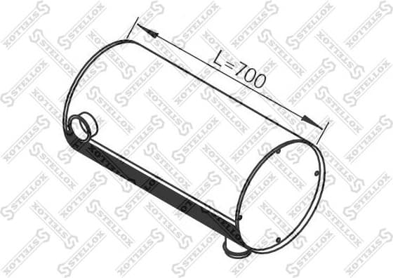 Centre/Rear Muffler 82-03100-SX