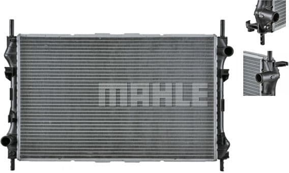 Radiator, engine cooling BEHR CR 1140 000S