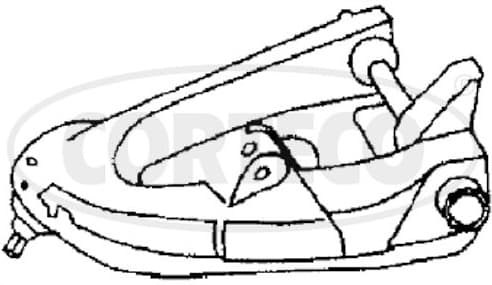 Control/Trailing Arm, wheel suspension 49397183