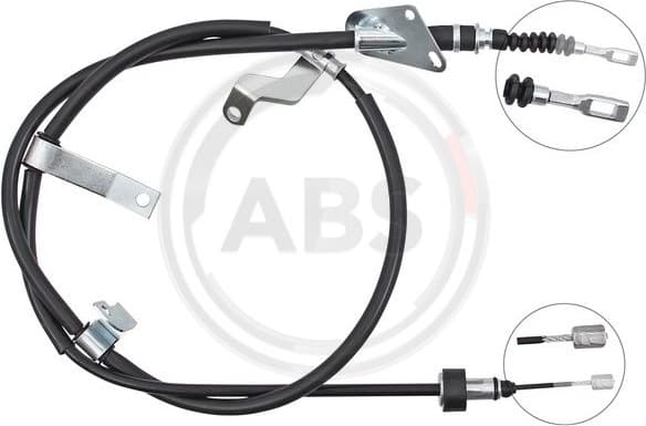 Cable Pull, parking brake K10073