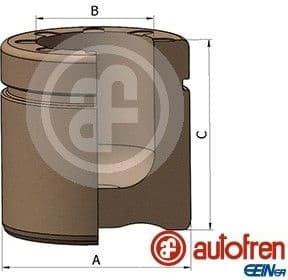 Piston, brake caliper D025242
