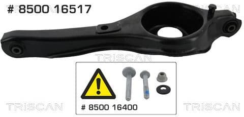 Control/Trailing Arm, wheel suspension 8500 16517