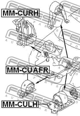 Mounting, engine MM-CUAFR - image 2