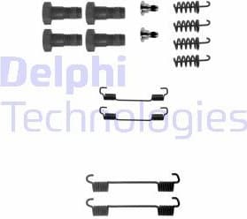 Accessory Kit, brake shoes LY1198