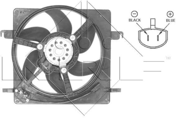 Fan, engine cooling 47037