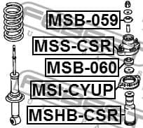 Spring Seat MSI-CYUP - image 2