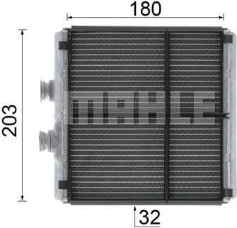Heat Exchanger, interior heating BEHR *** PREMIUM LINE *** AH 183 000P - image 11
