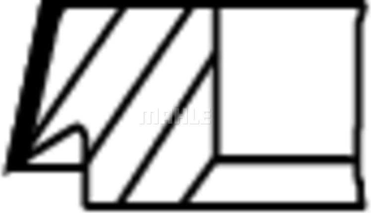 Piston Ring Set 681 RS 00106 0N1 - image 2