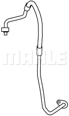 High-pressure Line, air conditioning BEHR *** PREMIUM LINE *** AP 85 000P - image 2