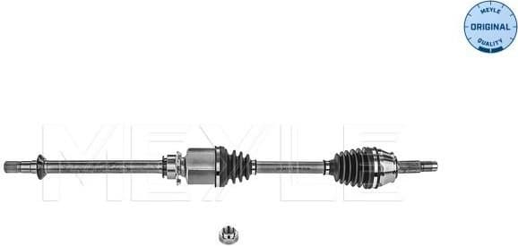 Drive Shaft MEYLE-ORIGINAL: True to OE. 214 498 0057