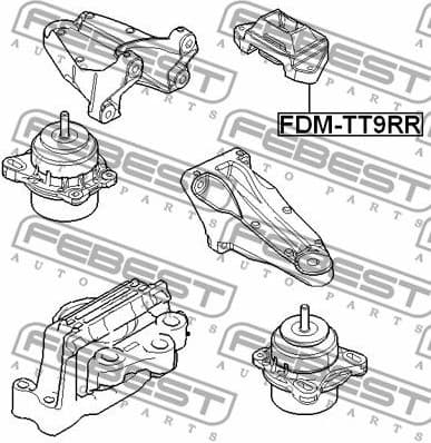 Mounting, engine FDM-TT9RR - image 2