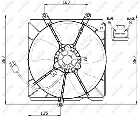 Fan, engine cooling 47479 - image 3