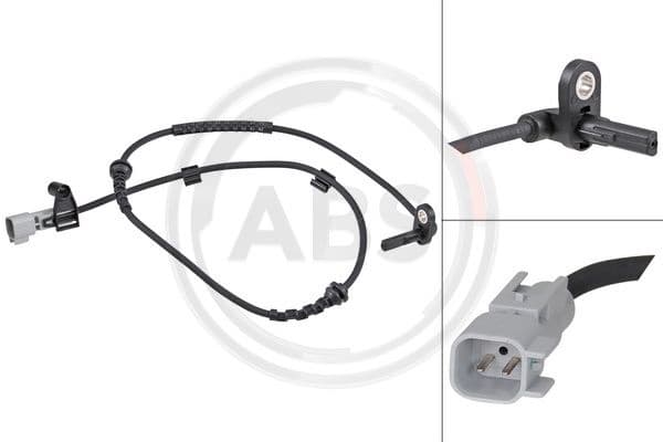 Sensor, wheel speed 32072