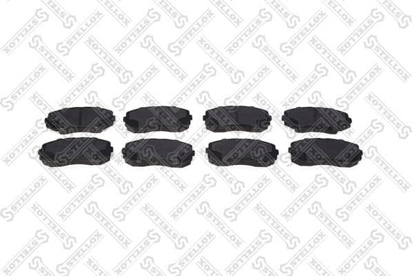 Brake Pad Set, disc brake 000 345B-SX