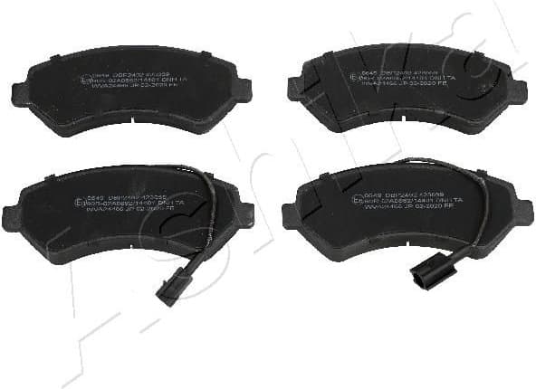 Brake Pad Set, disc brake 50-00-0649
