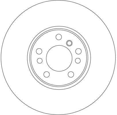 Brake disc, 1pcs FRONT, Top Quality DF4187S - image 3