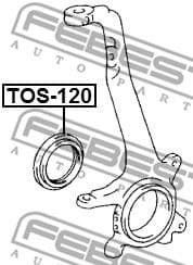 Shaft Seal, drive shaft TOS-120 - image 2