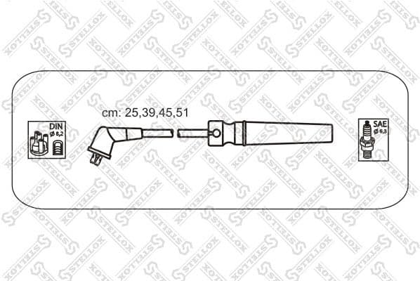 Ignition Cable Kit 10-38570-SX