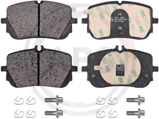 Brake Pad Set, disc brake 35314