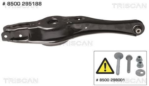 Control/Trailing Arm, wheel suspension 8500 295188
