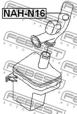 Hose, air supply NAH-N16 - image 2