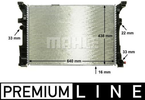 Radiator, engine cooling BEHR *** PREMIUM LINE *** CR 2169 000P - image 7