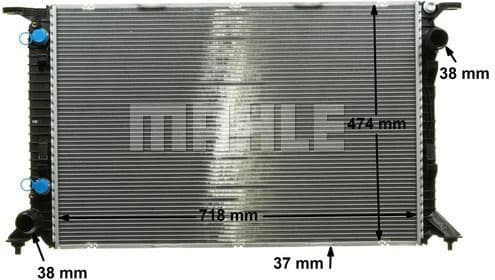 Radiator, engine cooling BEHR *** PREMIUM LINE *** CR 1133 000P - image 10