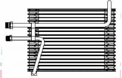 Evaporator, air conditioning 92155