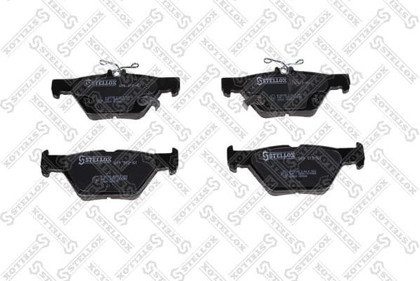 Brake Pad Set, disc brake 689 012-SX