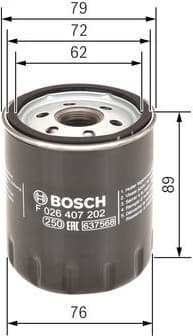 Oil Filter F 026 407 202 - image 5