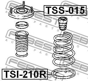 Suspension Strut Support Mount TSS-015 - image 2