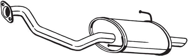 Rear Muffler 145-327