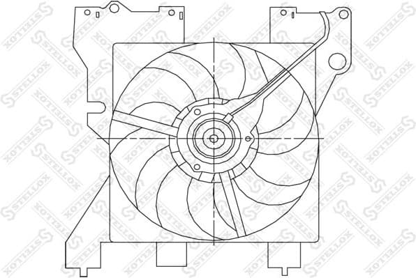 Fan, engine cooling 29-99350-SX