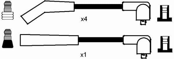 Ignition Cable Kit RC-RV414 - image 2